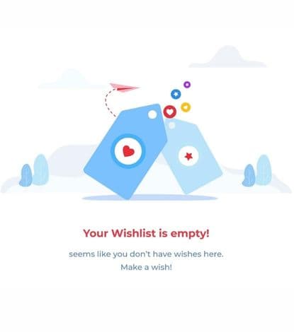 Empty Wishlist